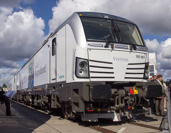 Siemens Vectron auf der Innotrans, Foto: Friedhelm Weidelich